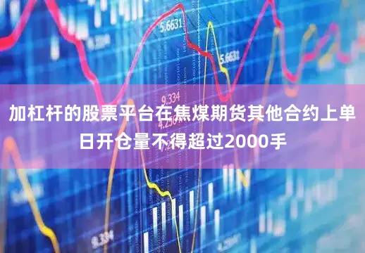 加杠杆的股票平台在焦煤期货其他合约上单日开仓量不得超过2000手